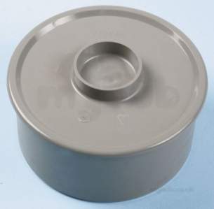 Terrain Above Ground -  Polypipe 4 Inch Socket Plug 130.4-g