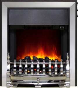 Be Modern Fires Gas and Electric -  Be Modern Bm Fazer Electric Fire Chrome