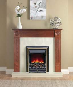 Be Modern Surrounds and Suites -  Bm 48 Inch Darras Eco W.oak/marfil Blk Fire