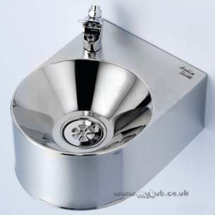 Armitage Shanks Commercial Sanitaryware -  Armitage Shanks Purita S5435my W/h Drinking Fountain Ss