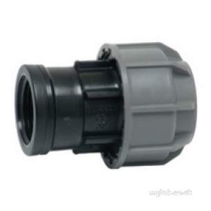 Plasson Agrifit -  Agrifit Fi Adaptor Bsp Thd 40-11/4 14030