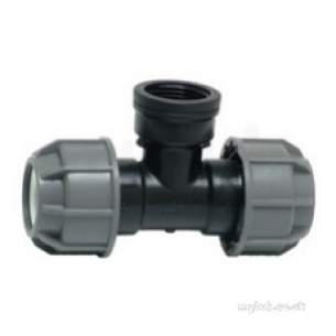 Plasson Agrifit -  Agrifit Tee Thd Offtake Fi 40-11/2 Inch -40