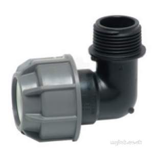 Plasson Agrifit -  Agrifit Elbow Thd Male Offtake 25-3/4