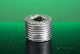 Crane Galvanised Malleable Small -  Crane Galvanised Malleable Countersunk Plug-149g 1 0cc01335e