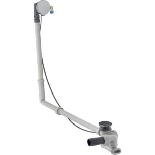 Geberit Commercial Sanitary Systems -  Geberit Bathtub Drain With Turn Handle And Inlet 150.713.21.6