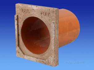 Channel Drainage -  End Plate 255.15cw 160mm Outlt 150sks208