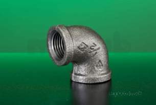 Crane Galvanised Malleable Small -  Crane Galvanised Malleable Elbow-151g 1 0cc01387s