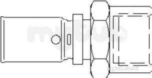 Oventrop Industrial Valves and Actuators -  Press Fitting 32 X 3mm X 1 1512249ni