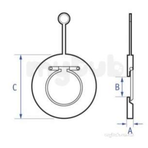 Pegler General Commercial Valves -  Pegler V911 Wafer Check Valve 150