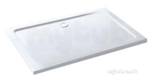 Eastbrook Showers -  Volente 1100x900 Abs Stone Resin Tray Wh