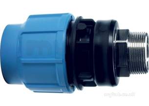 Georg Fischer Alprene Fittings -  Georg Fischer Alprene Adpt Metal Bsp 50pex1.1/2mbsp
