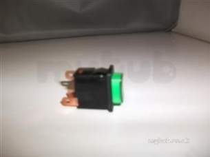 Potterton Boiler Spares -  Potterton 15804542 On/off Push Button Green