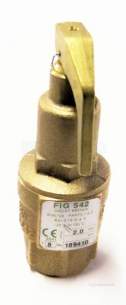 Nabic Safety Valves -  Nabic Safety Valve Fig 542 20mm 2.0 Bar