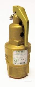 Nabic Safety Valves -  Nabic Safety Valve Fig 542 25mm 2.0 Bar