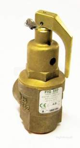 Nabic Safety Valves -  Nabic Safety Valve Fig 542 25mm 4.0 Bar