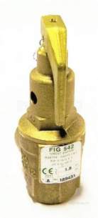 Nabic Safety Valves -  Nabic Safety Valve Fig 542 20mm 1.8 Bar