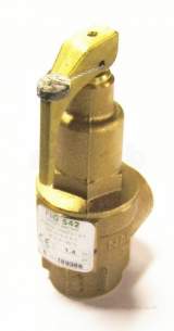 Nabic Safety Valves -  Nabic Safety Valve Fig 542 20mm 1.4 Bar