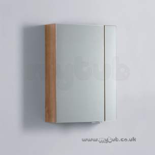Ideal Standard Concept Furniture -  Ideal Standard Concept E6562so Wall 500 Mirr Unit A Oak