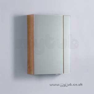 Ideal Standard Concept Furniture -  Ideal Standard Concept E6562sx Wall 500 Mirr Unt D Wnut
