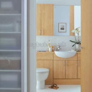 Ideal Standard Bathroom Furniture -  Ideal Standard Space E4664 800mm Wall Filler Pnl G/wht