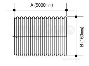Wavin Civils -  160d050 Wavin S/s Coil 50m