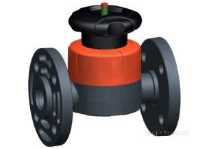 Georg Fischer Upvc Fittings and Valves Metric -  Georg Fischer Upvc Diaphragm Valve 517 Epdm 32 161517014