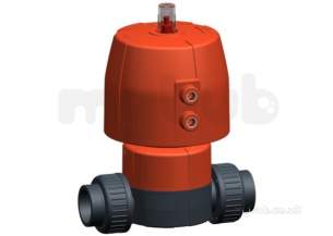 Georg Fischer Actuated Valves -  Georg Fischer Upvc Pa Dia Valve 16 Epdm Z Fso 50