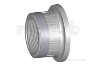 Georg Fischer Cpvc 546 Valves and Accessories -  Georg Fischer Cpvc Valve End 546 G16 Rp R 1.1/2