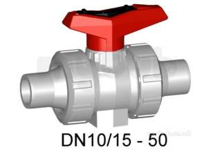 Georg Fischer Cpvc 546 Valves and Accessories -  Georg Fischer Cpvc Ball Valve 546 Epdm Y 50