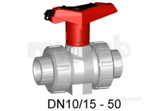 Georg Fischer Cpvc 546 Valves and Accessories -  Georg Fischer Cpvc B/vlv 546 Epdm Mf/lock Z 16