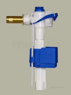 Ball Float Valves -  Pro Series Side Entry Fill Valve With 12.7 Mm Uk Heavy Duty Brass Shank