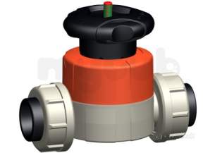 Georg Fischer Pp Valves -  Georg Fischer Pp/pe Diaphragm Valve 514 Epdm Dn32 40