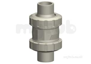 Georg Fischer Pp Valves -  Georg Fischer Pp Ball Check Valve 561 Epdm W Pn10 50 167561086