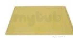 Gloucester Composites -  Safety Cross 1600 X 1220 Plain Yellow