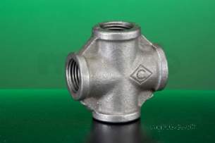 Crane Black Malleable Small -  Crane Black Malleable Cross-171 3/4