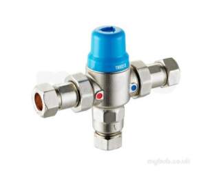 Saracen Commercial Water Controls -  Wolseley Saracen Tmv 15mm 2in1 Tmv2/3