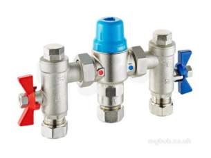 Saracen Commercial Water Controls -  Wolseley Saracen Tmv 22mm 4in1 Tmv2/3