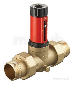 Filling Loop Non Return Valves Strainers -  Rwc 315i Dial-up Pressure Red Valve 3/4