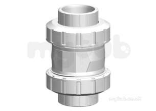 Georg Fischer Pvdf Fittings Metric -  Georg Fischer Pvdf Ball Check Valve 561 Fpm X 20 175561012