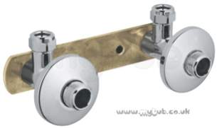 Grohe Tec Brassware -  Instal 150mm Brkt 18153 For W/mount Mixers 18153000