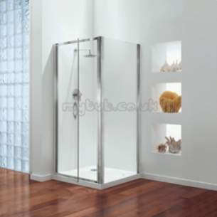 Coram Premier Shower Enclosures -  Premier 900mm Swing Door Sl/cl/pl Door Only