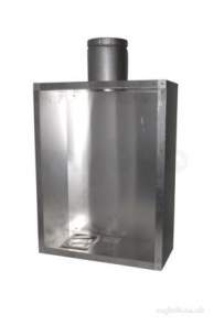 SFL Il Zalutite Chimney Flue -  Sfl Il 5 Inch Free Stndg Gas Flue Box
