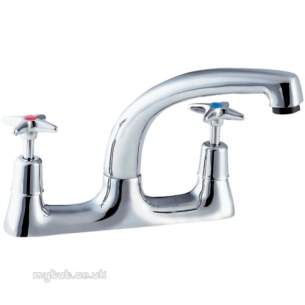 Deva Brassware -  Deva X-top Deck Mtd Sink Mixer Cp