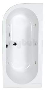 Eastbrook Baths -  Status 725 Left Hand Carron C-lenda Whirlpool Sys1