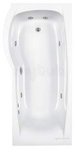 Eastbrook Baths -  Delta Showerbath 1700 Left Hand Carron C-lenda Sys1