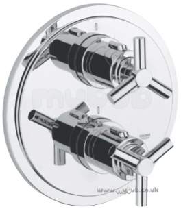 Grohe Shower Valves -  Grohe Atrio Y 19394 Rapido Shower Trim 19394000