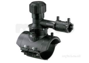 Georg Fischer Black Electrofusion Pe Fittings -  Georg Fischer Ef Tapp Saddle Kit T/load 315/355-32 193132554