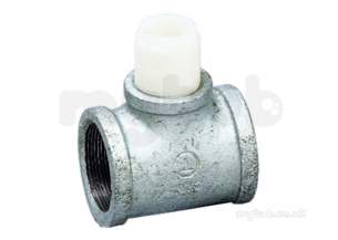 Signet -  Georg Fischer Ir4t015 Iron Tee Npt Fi Bsp 1.1/2