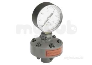 Georg Fischer Actuated Valves -  Georg Fischer Upvc Z700 Gauge Guard Ptfe 32 199041293