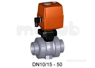 Georg Fischer Actuated Valves -  Georg Fischer Abs Electric B/vlv 134 Epdm 24v Z 1/2